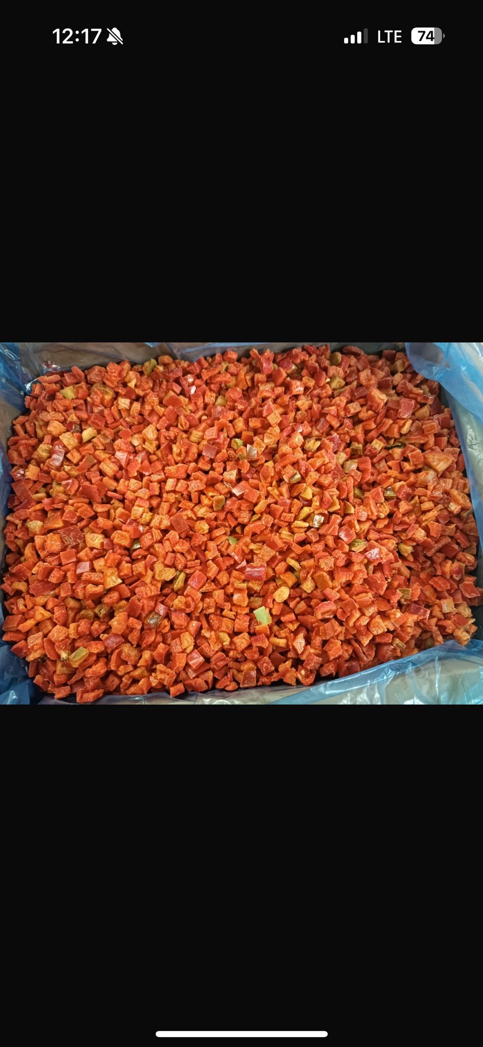 10*10 küp kirmizi biber